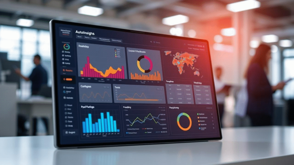Digital Dashboard of an Automation Platform