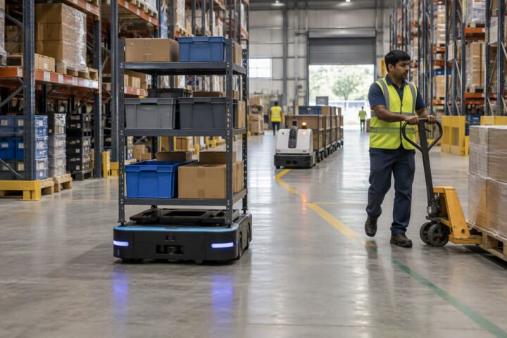 AMR vs AGV for Indian factories