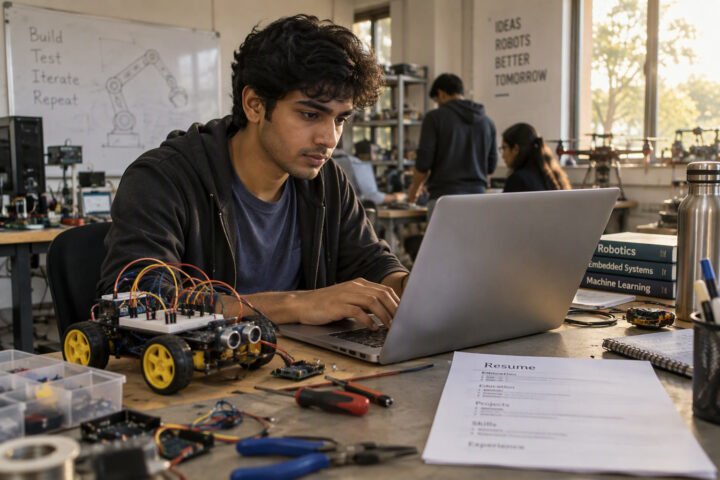 Robotics internship India: how to get one