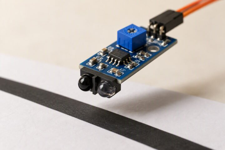IR sensor with Arduino: wiring, calibration and code