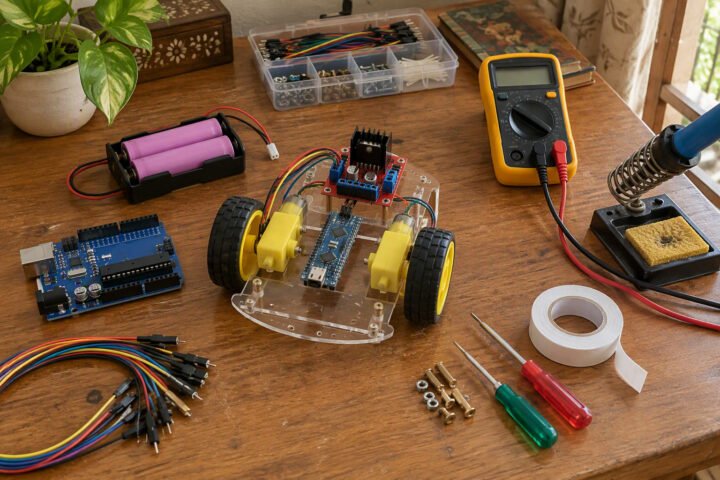 How to make a robot at home in India: a realistic first build