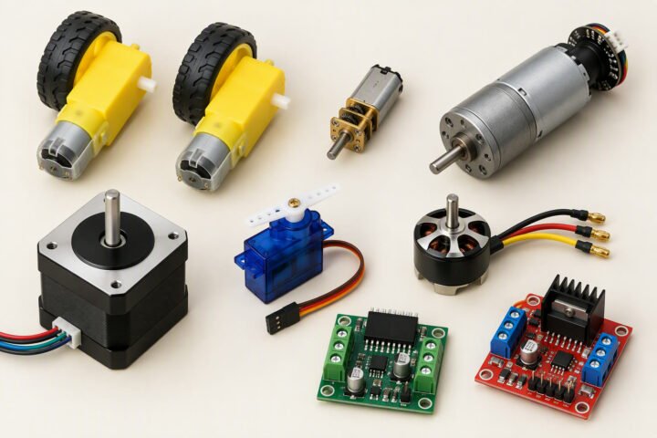 Motor selection for robots: torque, speed and the numbers that matter