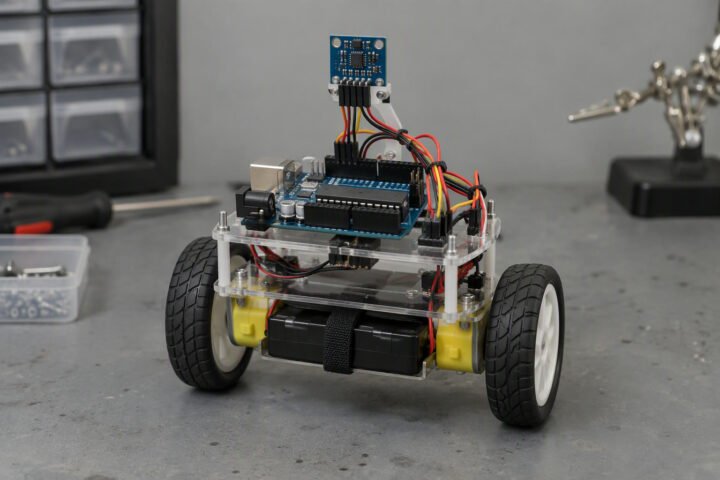MPU6050 balancing robot: build and tune the control loop