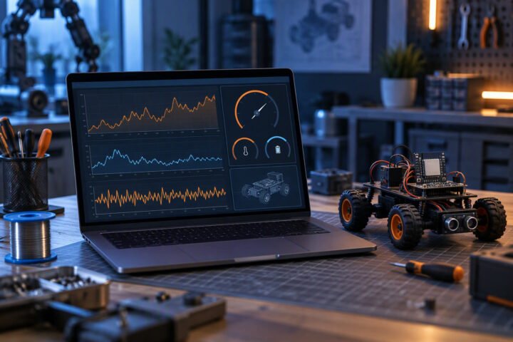MQTT robot telemetry with ESP32: topics, QoS and code