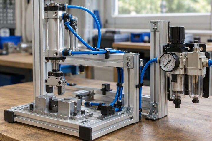 Pneumatic cylinder sizing for robot grippers and lifts