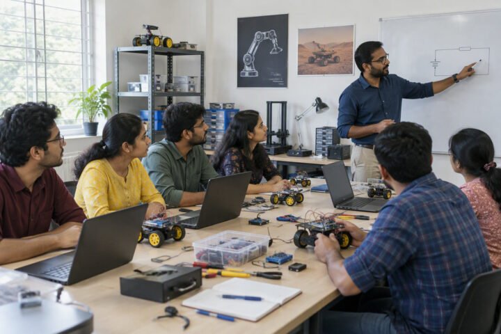 Robotics course fees in India: what B.Tech, diploma, M.Tech and online courses cost