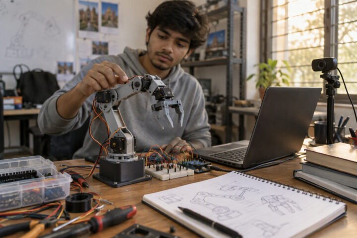 Robotics portfolio projects that get interviews
