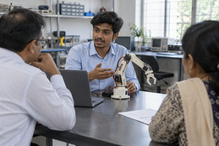 Robotics resume for freshers in India: structure and examples