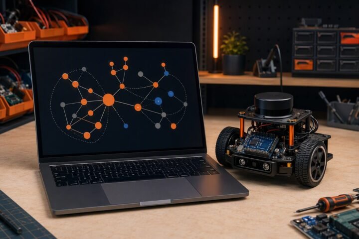 ROS 2 for beginners: a first robot program that runs
