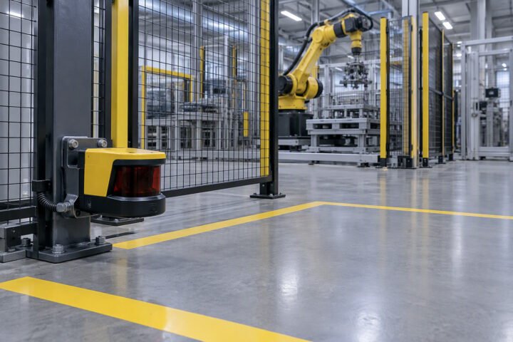 Safety laser scanners: zones, distance and setup in India